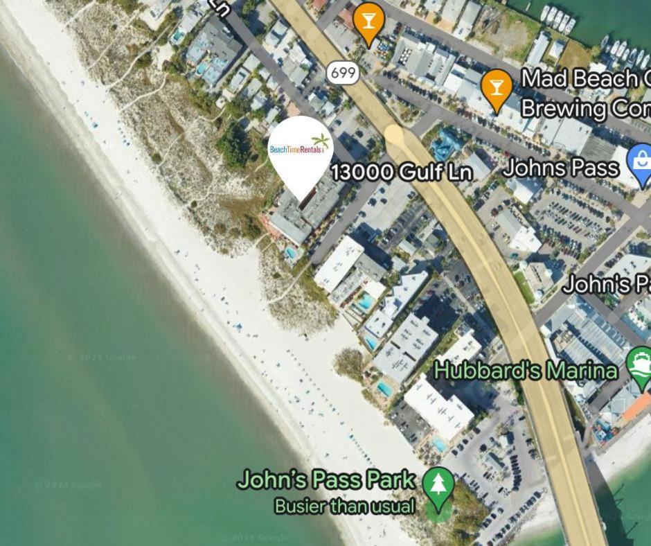 Beachfront Madeira Norte St. Pete Beach Bagian luar foto